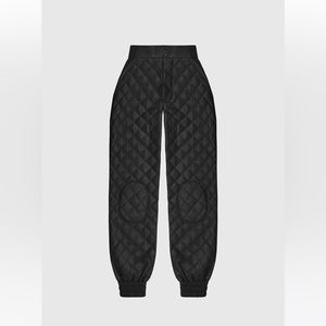 Faux Leather Joggers